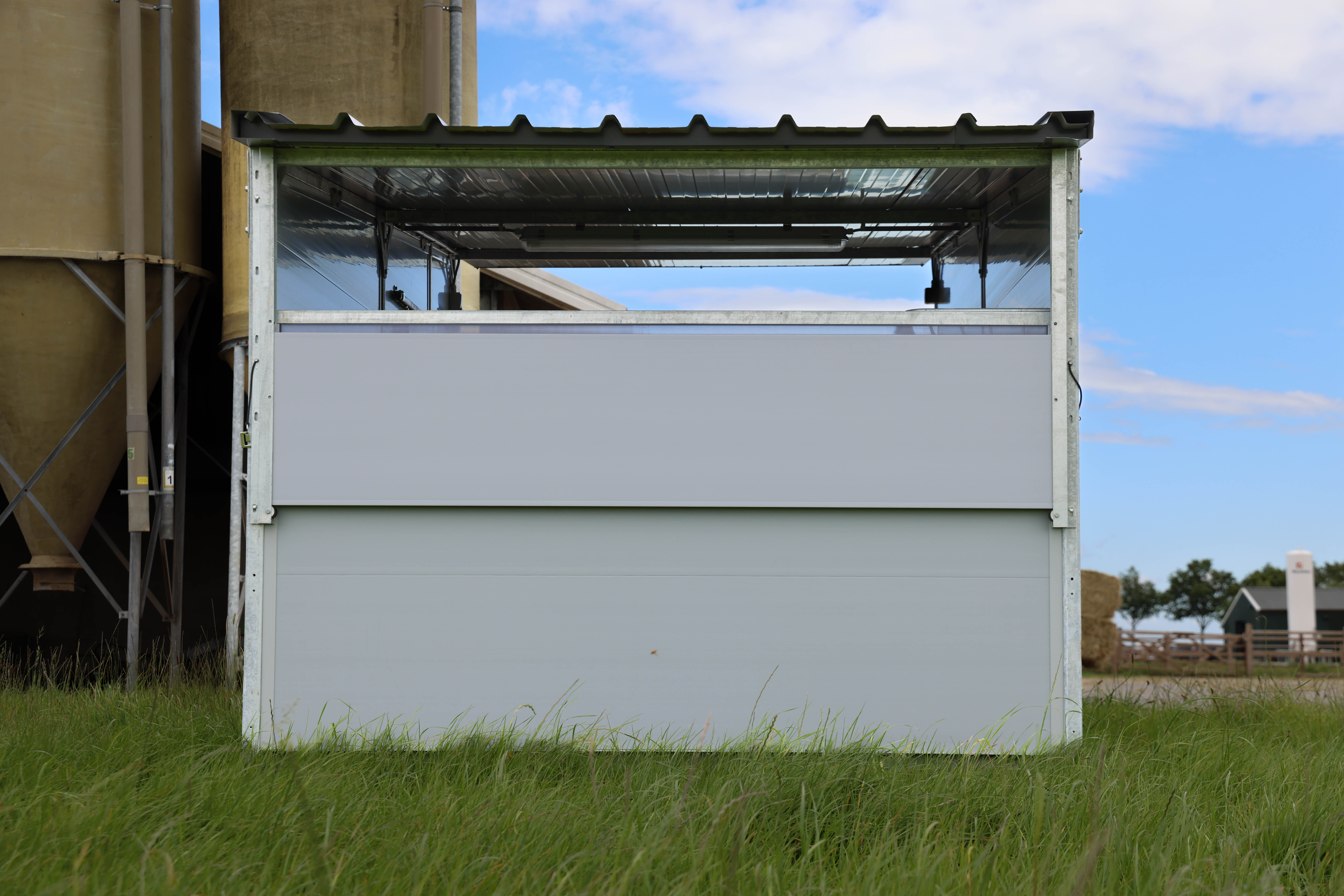 Groepshok met ventilatieschuif